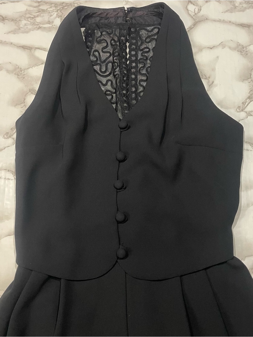 Laundry by Shelli Segal Vest Jumpsuit